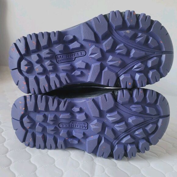 Merrell Girls Snow Quest Waterproof Purple Boots Size 11 Thermolite - Picture 13 of 14